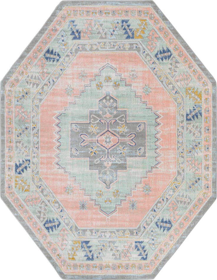 Detail image of 7' 10 x 7' 10 Whitney Octagon Rug