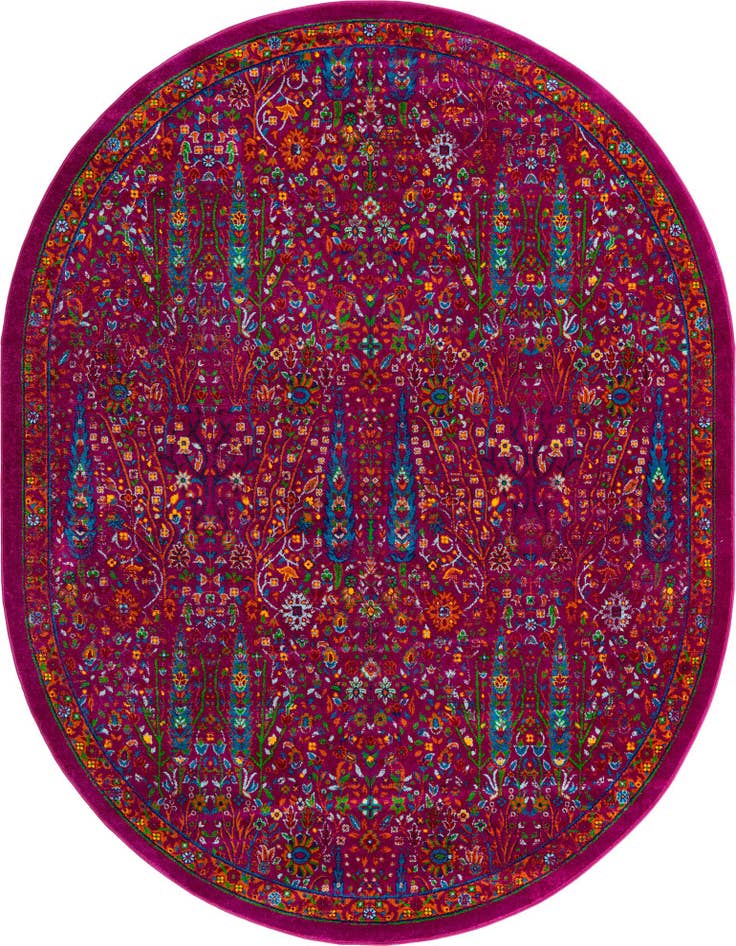 Detail image of 7' 10 x 10' Calypso Oval Rug