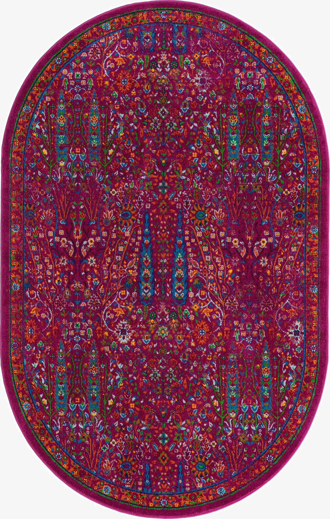 5' 3 x 8' Calypso Oval Rug