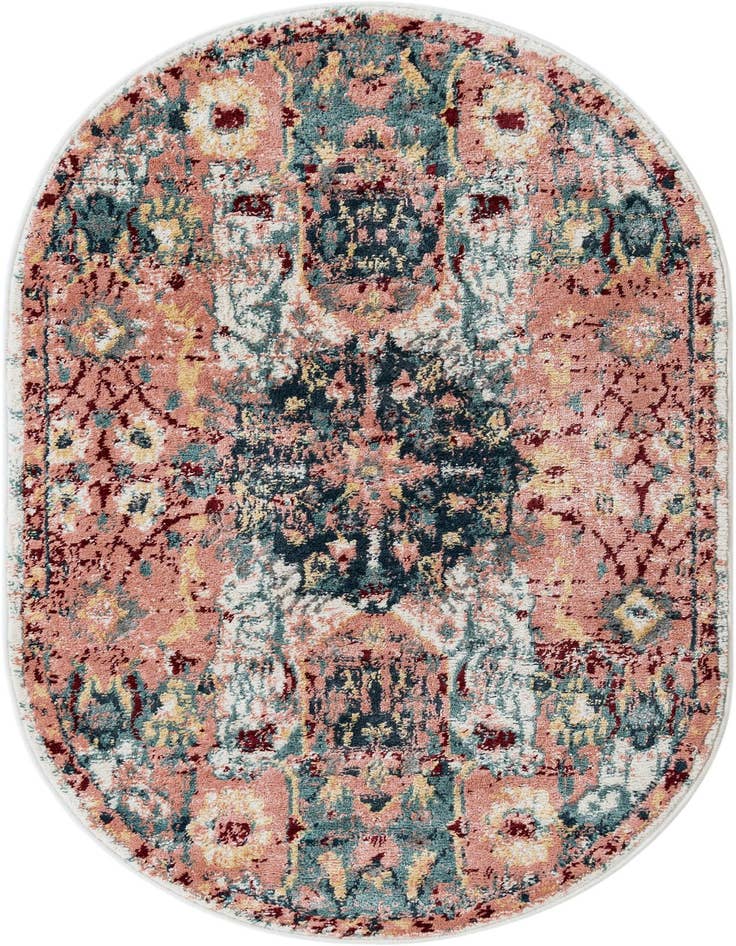Detail image of 3' 3 x 5' 3 Charleston Oval Rug