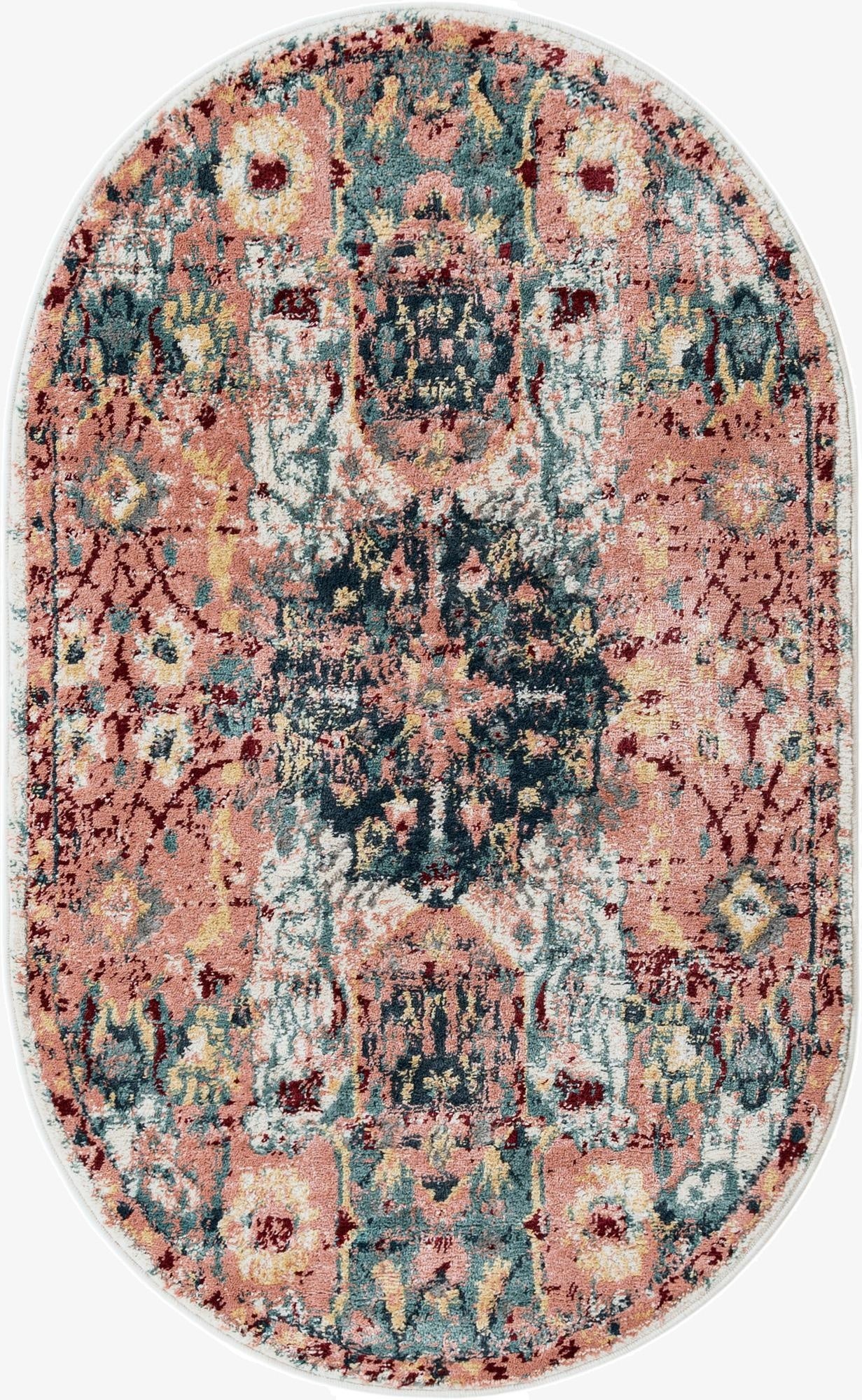 3' 3 x 5' 3 Charleston Oval Rug
