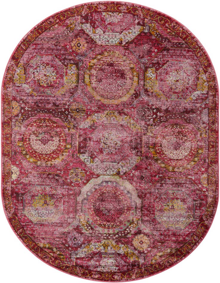 Detail image of 5' 5 x 8' Havana Oval Rug