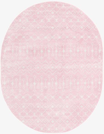 7' 10 x 10' Moroccan Trellis Oval Rug
