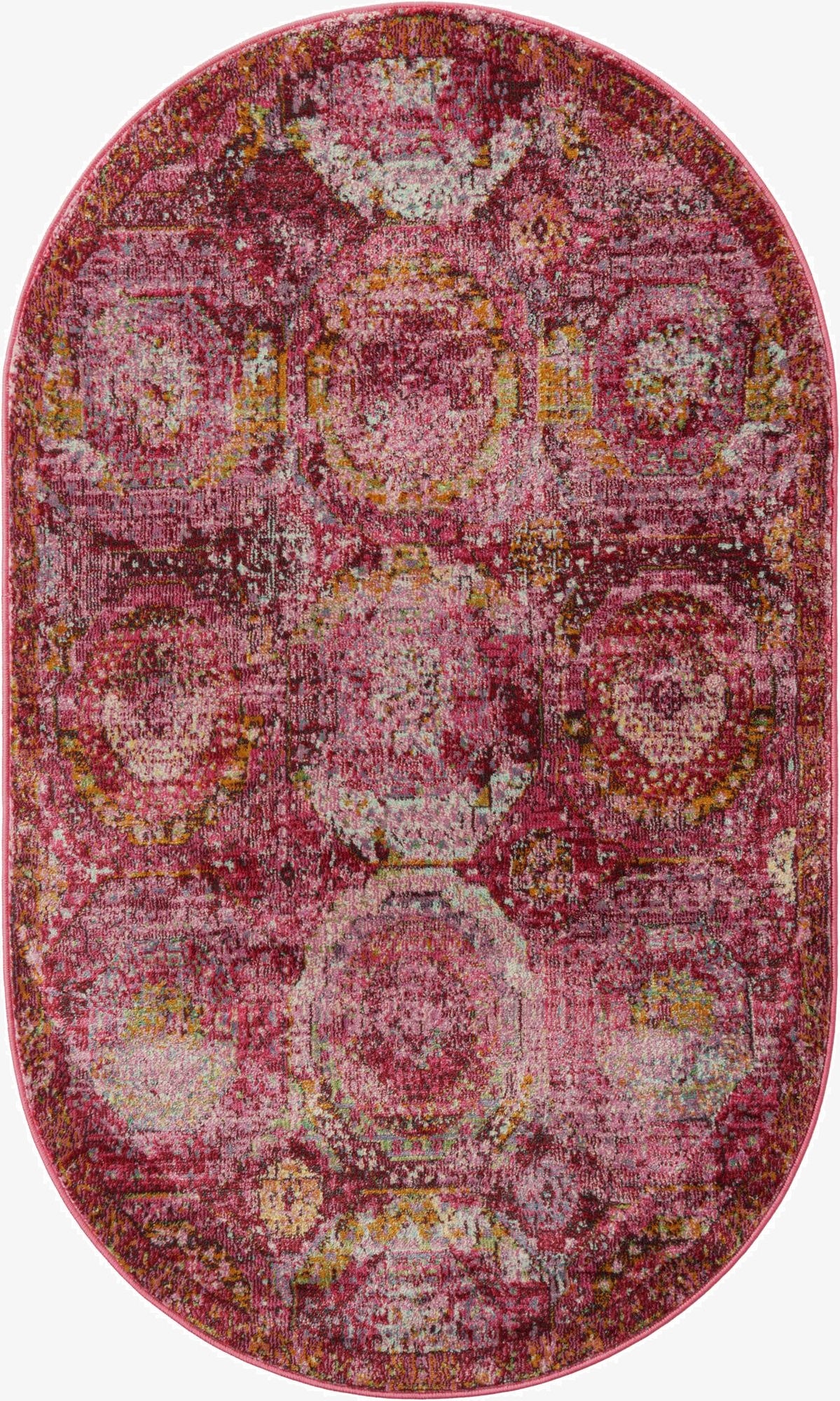 3' 3 x 5' 3 Santiago Oval Rug
