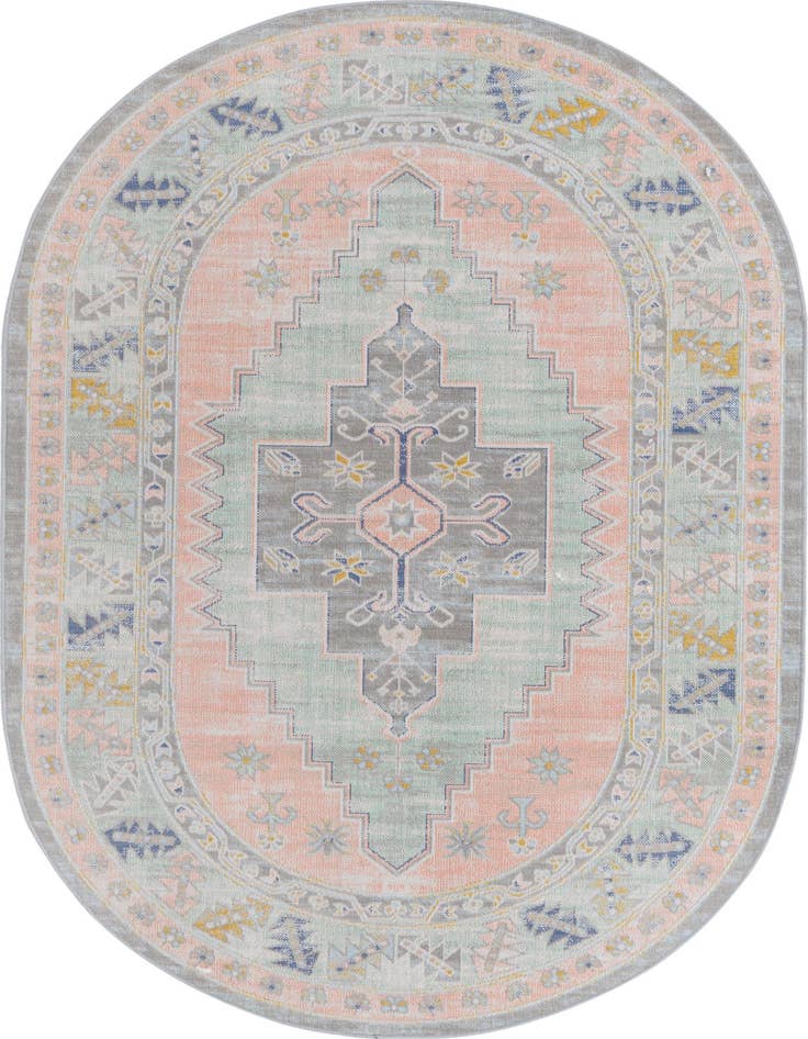 Detail image of 4' 1 x 6' 1 Whitney Oval Rug