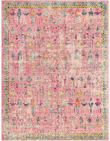 Pink Washable Alta Rug