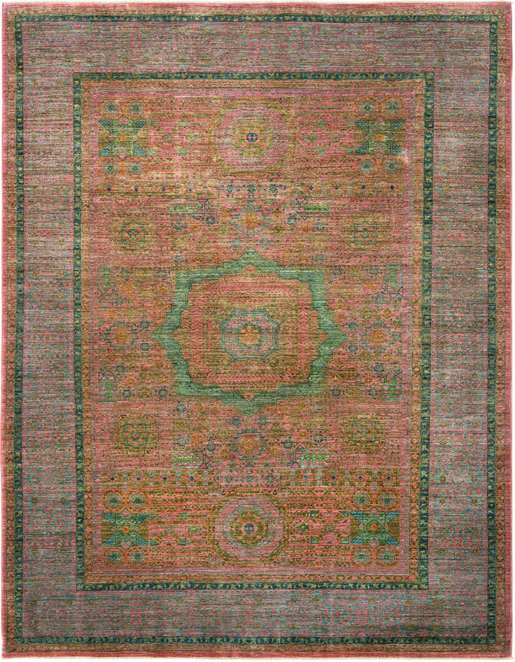 Detail image of 6' 6 x 9' 5 Amina Wool Rug