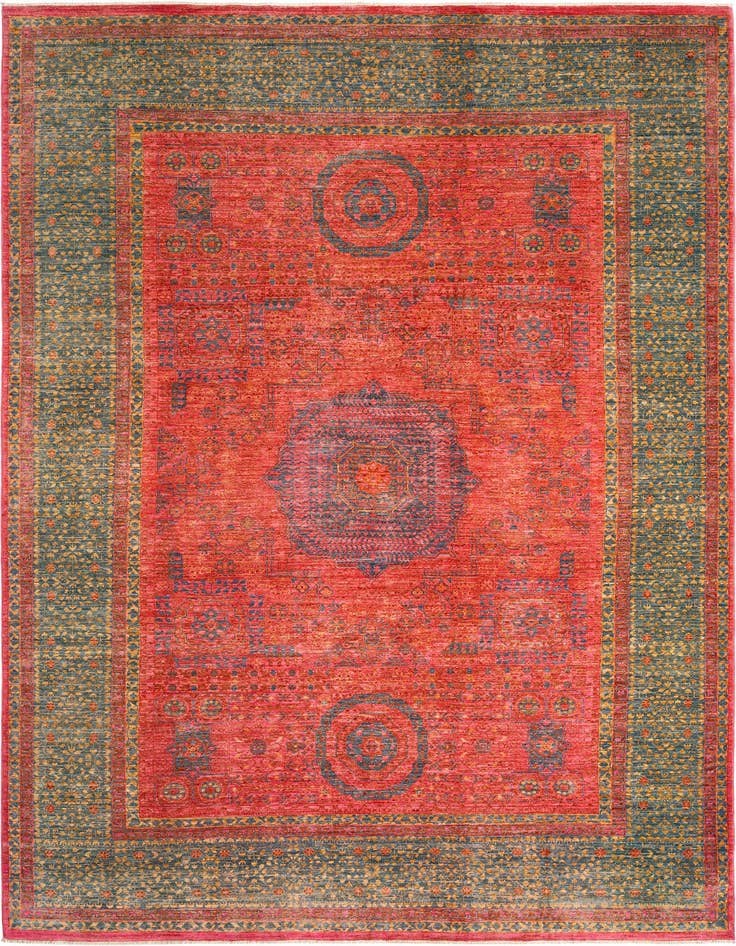 Detail image of 6' 8 x 9' 9 Amina Rug
