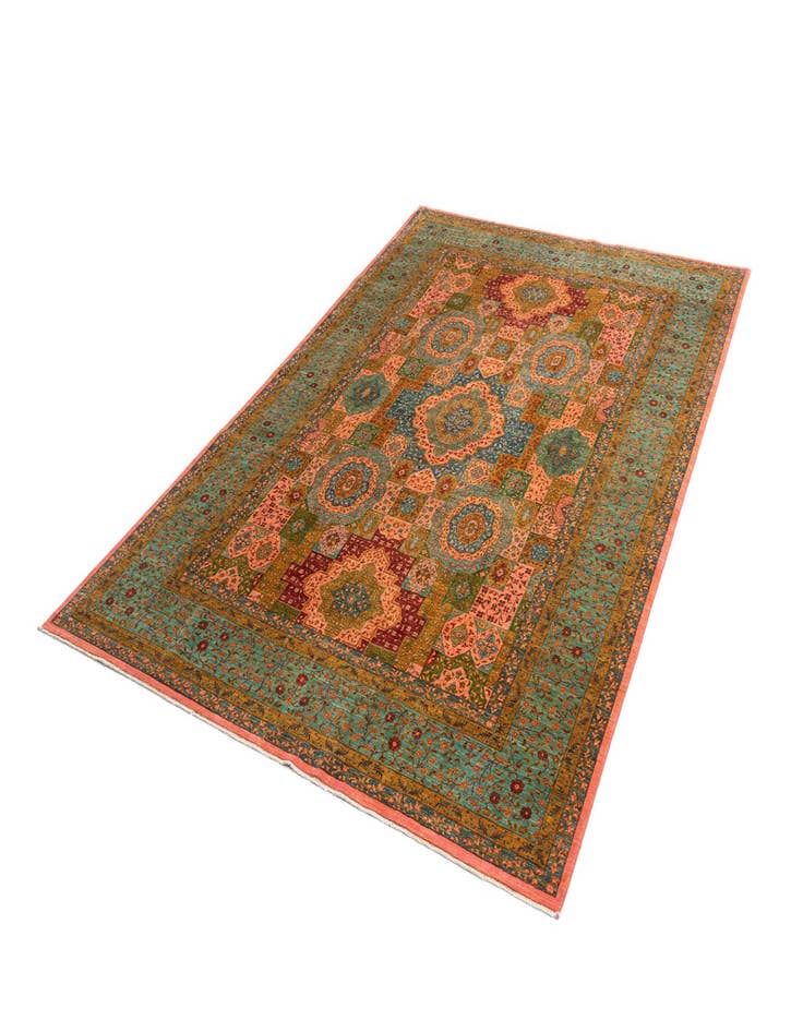 Detail image of 6' 8 x 9' 10 Amina Wool Rug