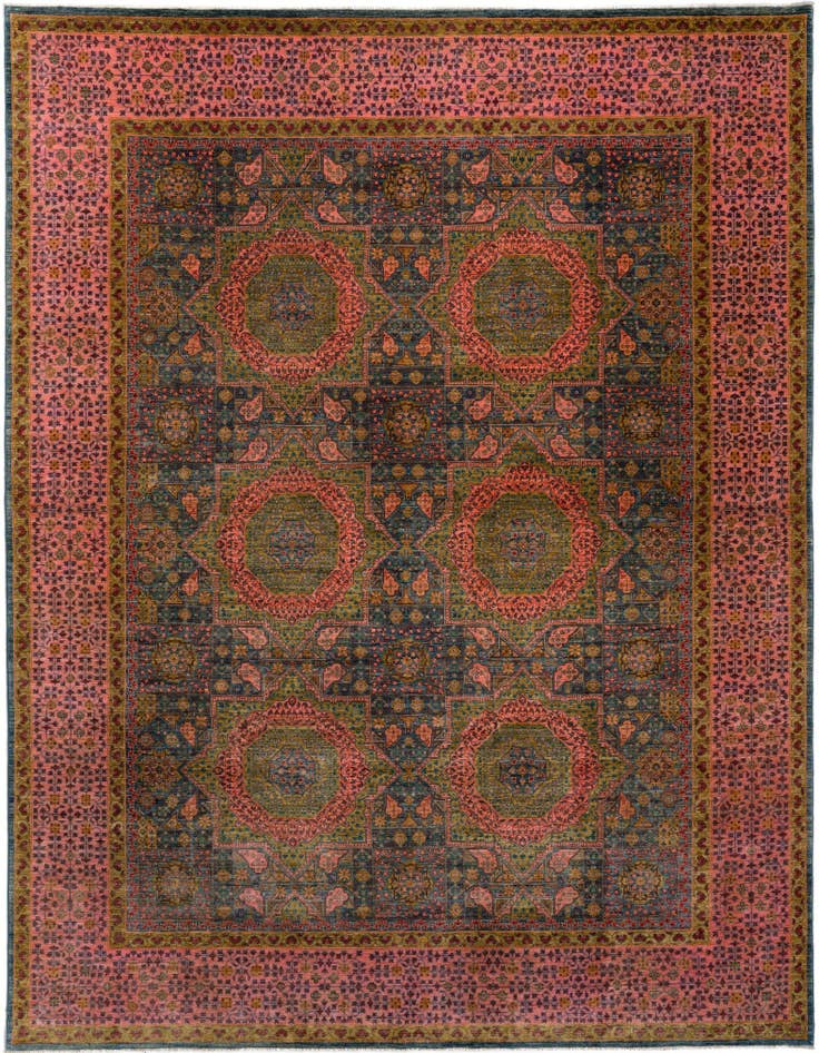 Detail image of 8' 10 x 11' 5 Amina Wool Rug
