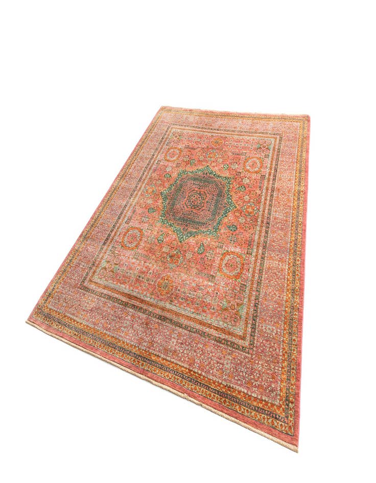 Detail image of 8' 1 x 9' 10 Hand Knotted Amina Rug