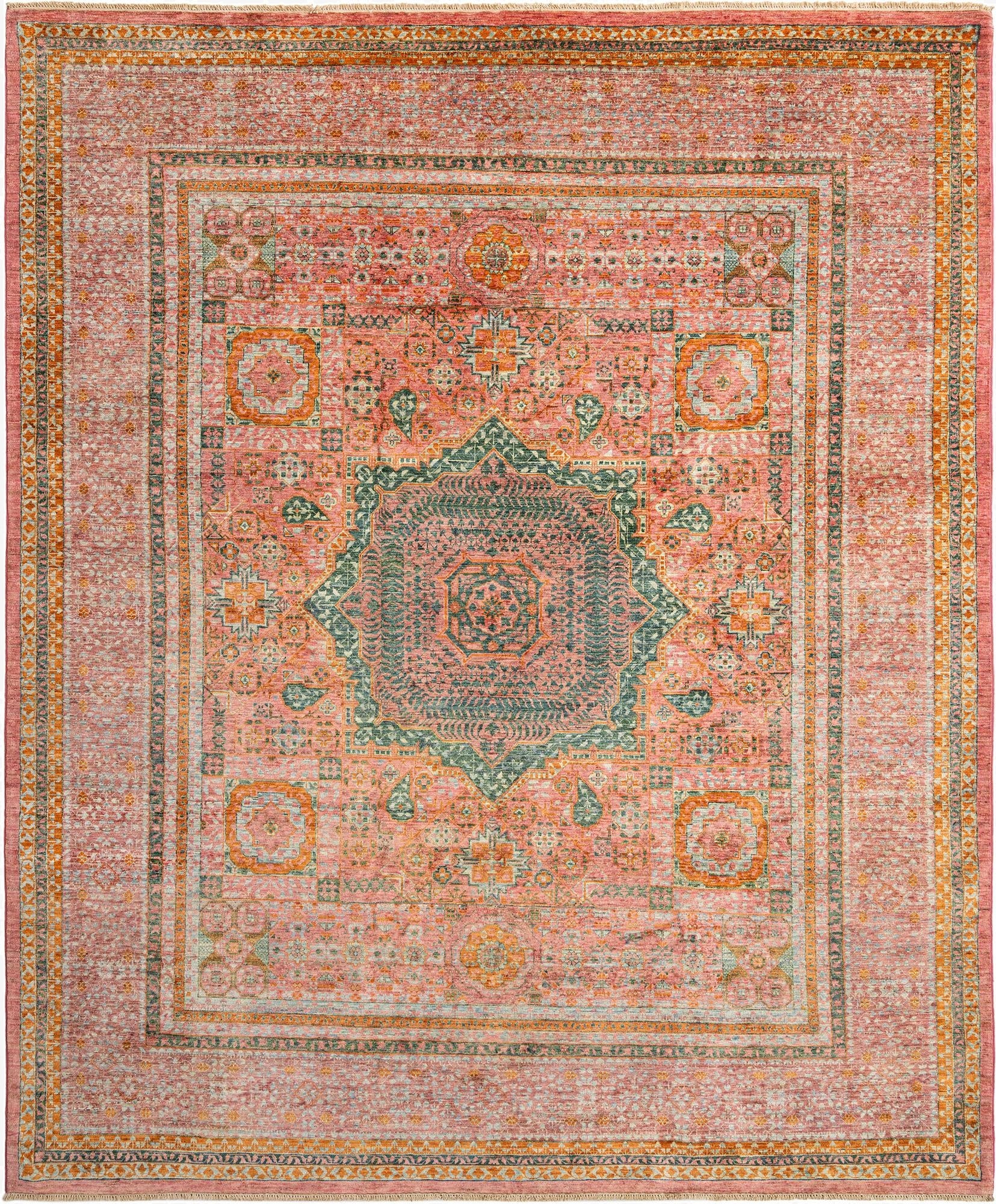 8' 1 x 9' 10 Hand Knotted Amina Rug
