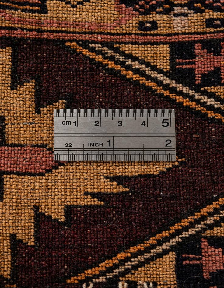 Detail image of 4' 11 x 6' 4  Hand Knotted Anatolian Oriental Wool Rug