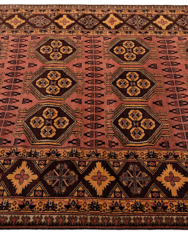 Detail image of 4' 11 x 6' 4  Hand Knotted Anatolian Oriental Wool Rug