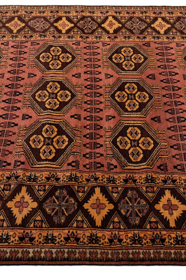 Detail image of 4' 11 x 6' 4 Hand Knotted Anatolian Oriental Wool Rug