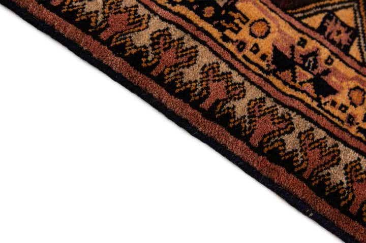 4' 11 x 6' 4 Hand Knotted Anatolian Oriental Wool Rug