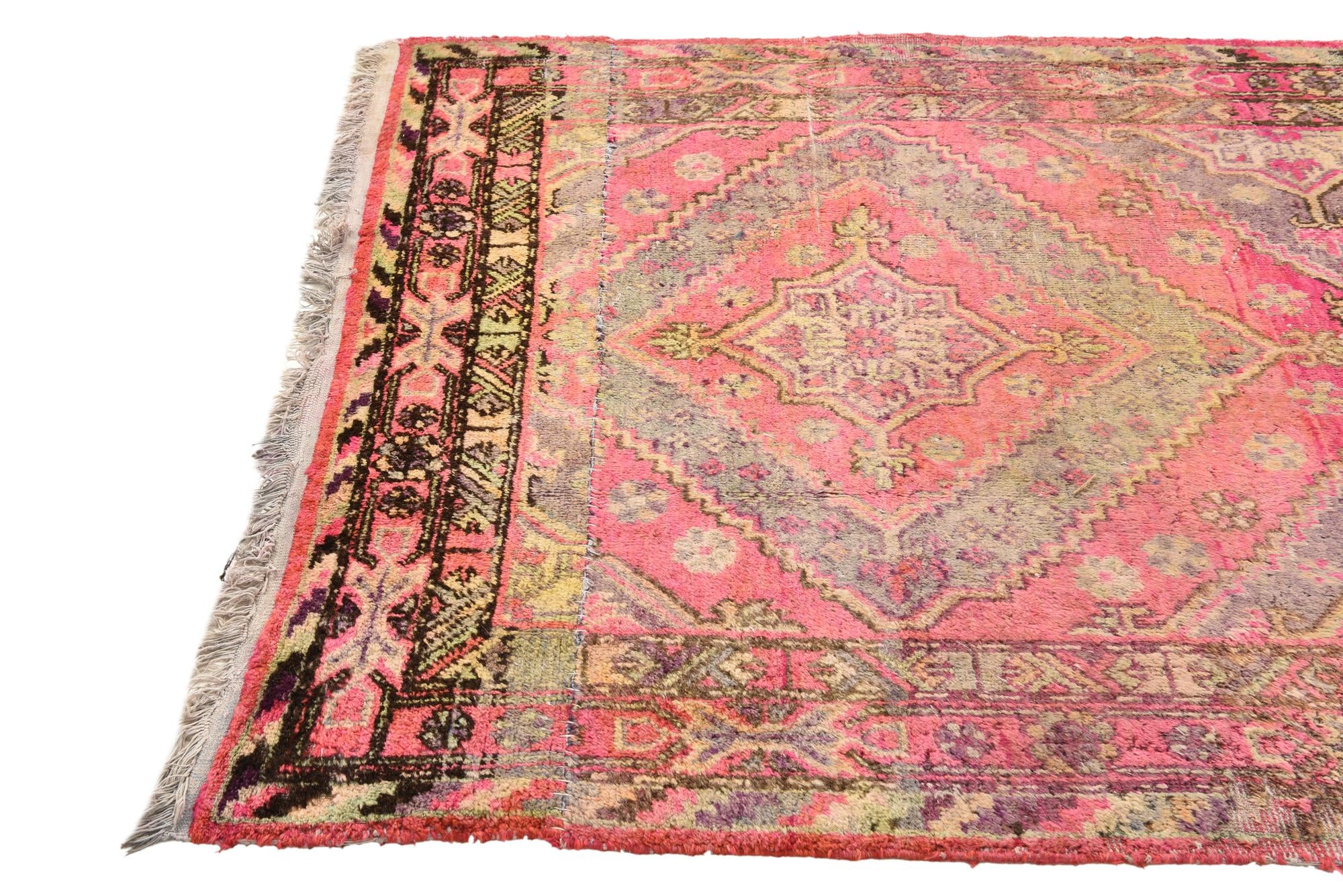 5' x 8' 4 Hand Knotted Anatolian Oriental Wool Rug