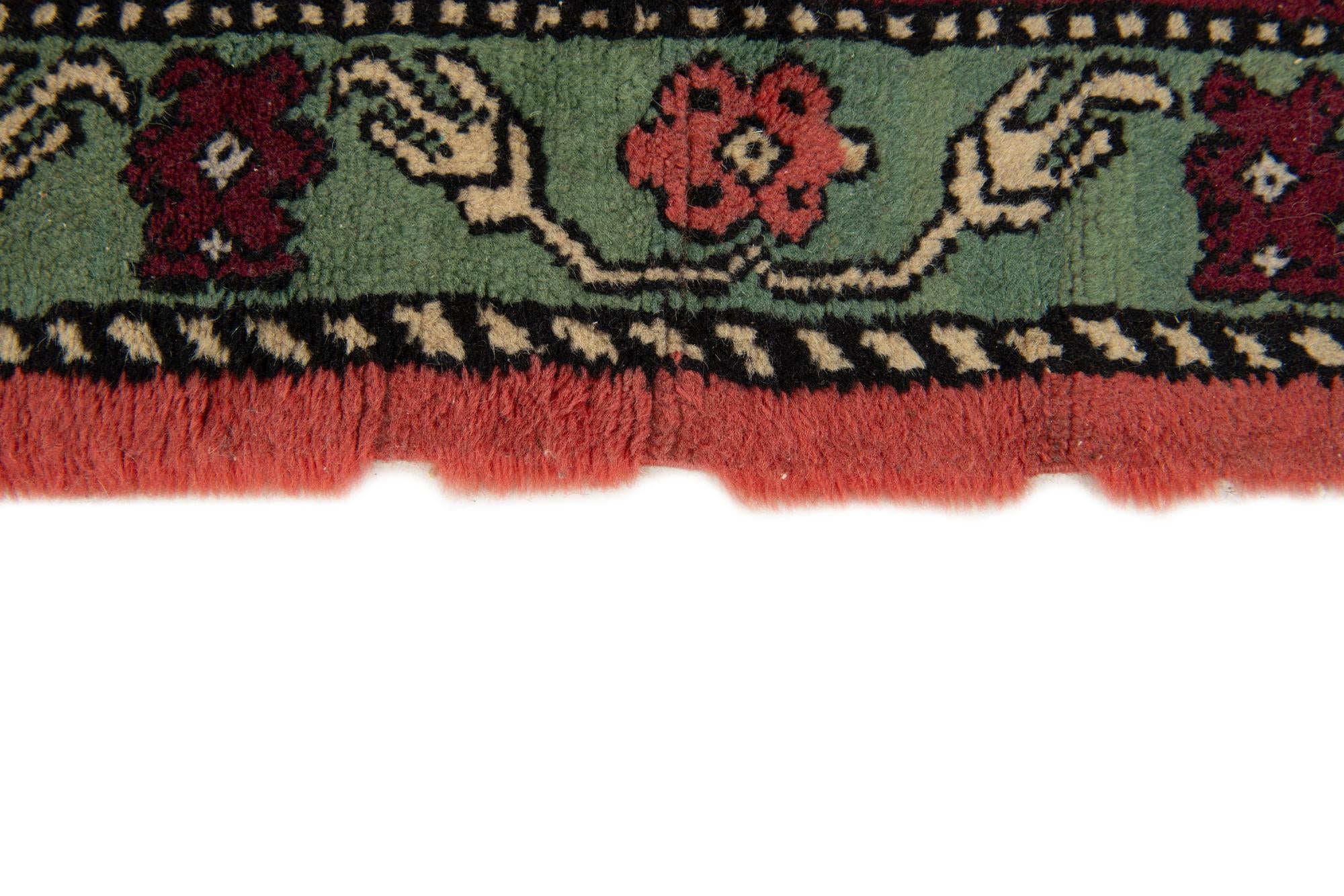 6' 8 x 9' 9 Hand Knotted Anatolian Wool Rug