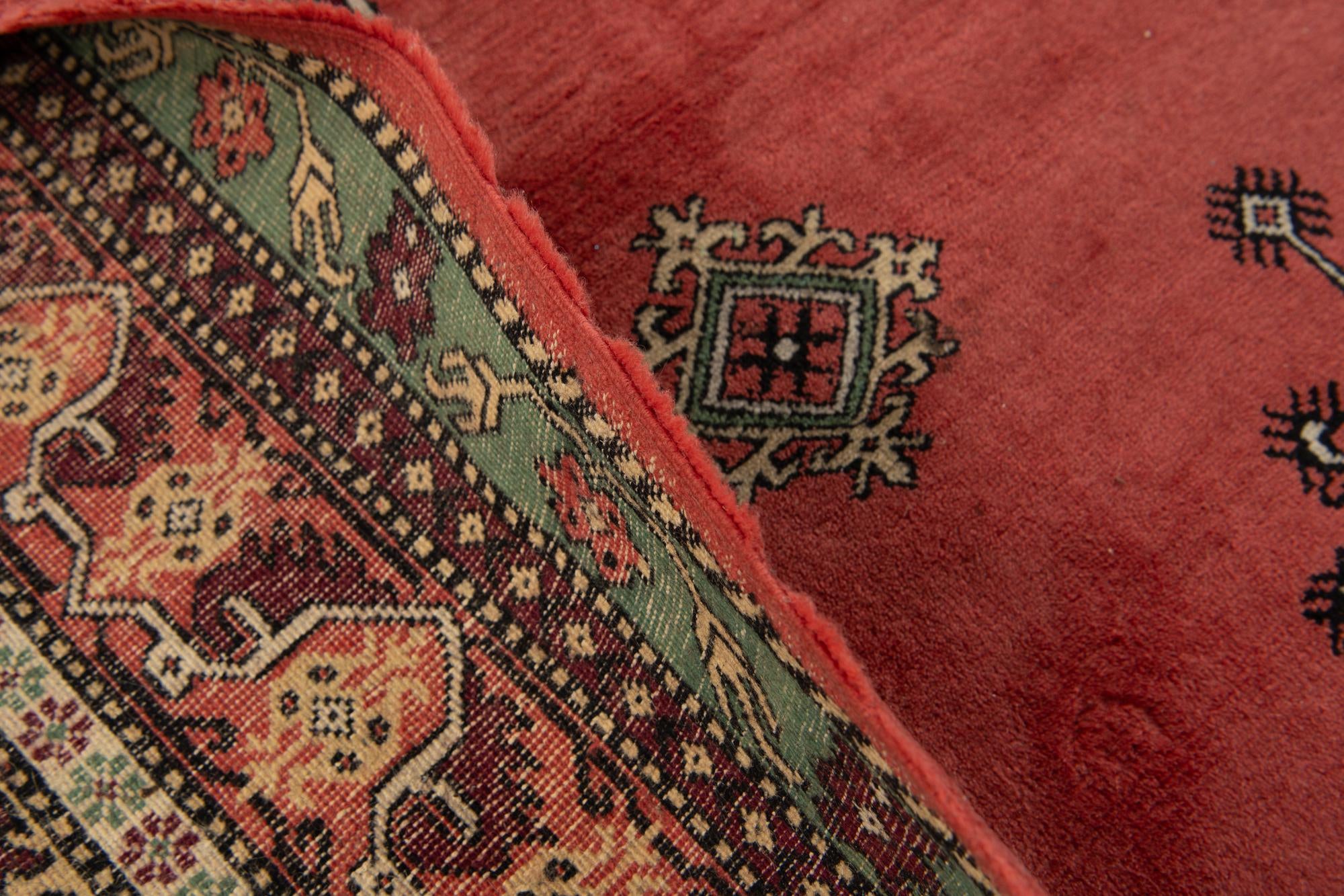 6' 8 x 9' 9 Hand Knotted Anatolian Wool Rug