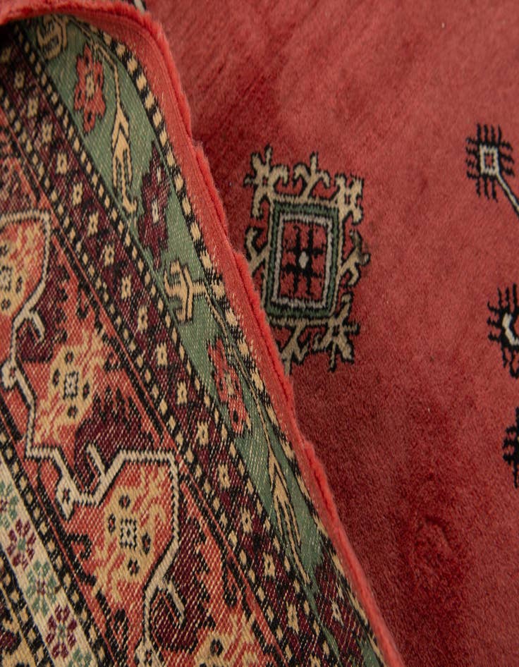 Detail image of 6' 8 x 9' 9  Hand Knotted Anatolian Wool Rug