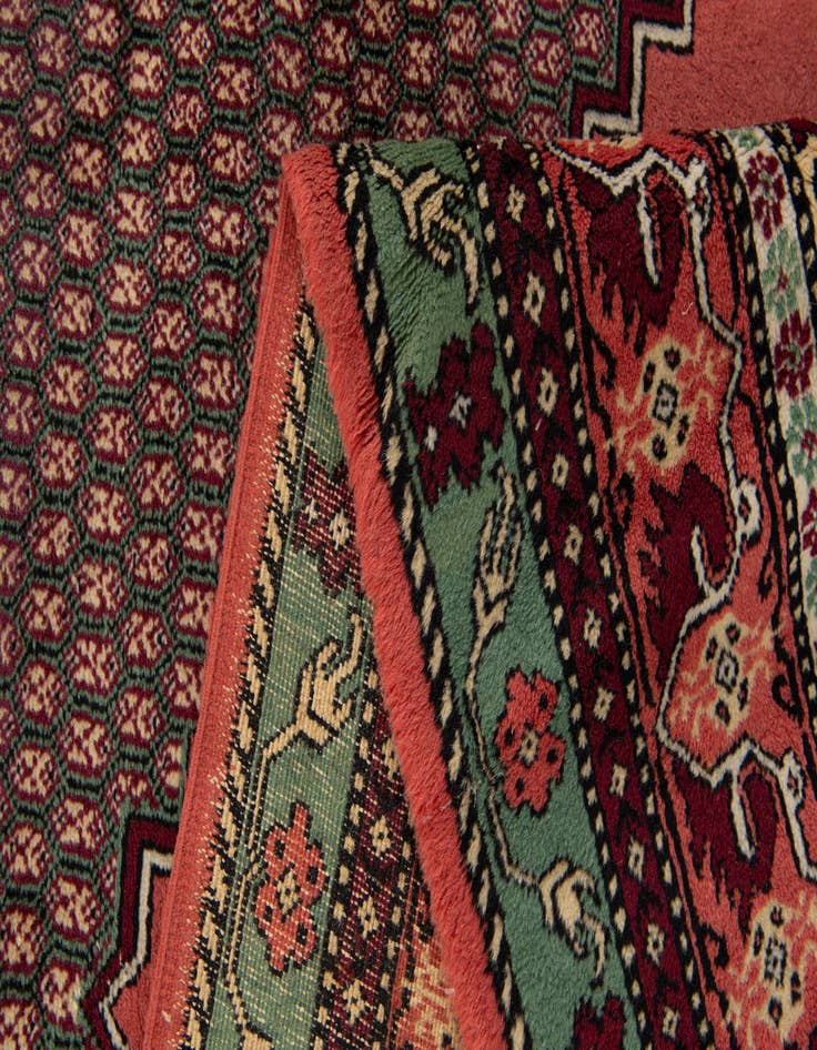 Detail image of 6' 8 x 9' 9  Hand Knotted Anatolian Wool Rug