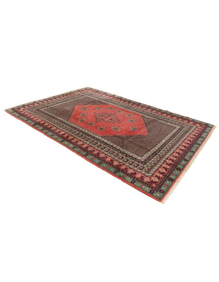 6' 8 x 9' 9 Hand Knotted Anatolian Wool Rug