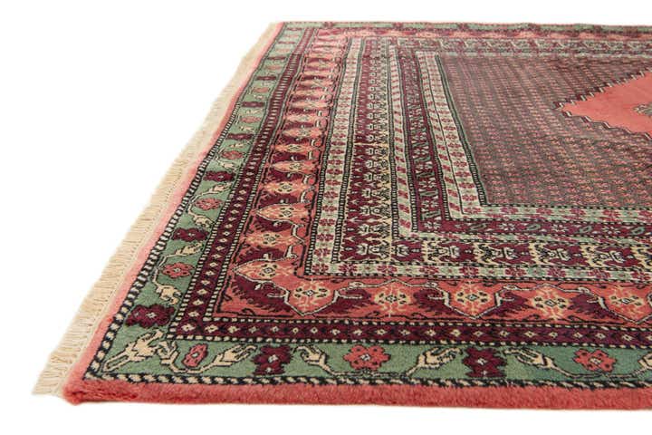 6' 8 x 9' 9 Hand Knotted Anatolian Wool Rug