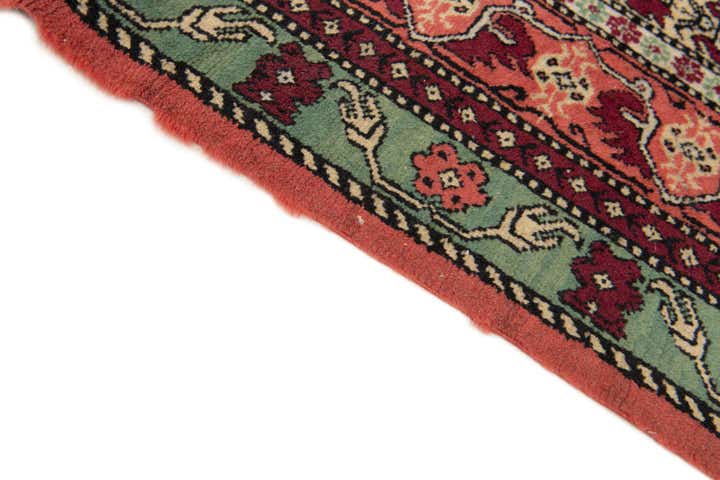6' 8 x 9' 9 Hand Knotted Anatolian Wool Rug