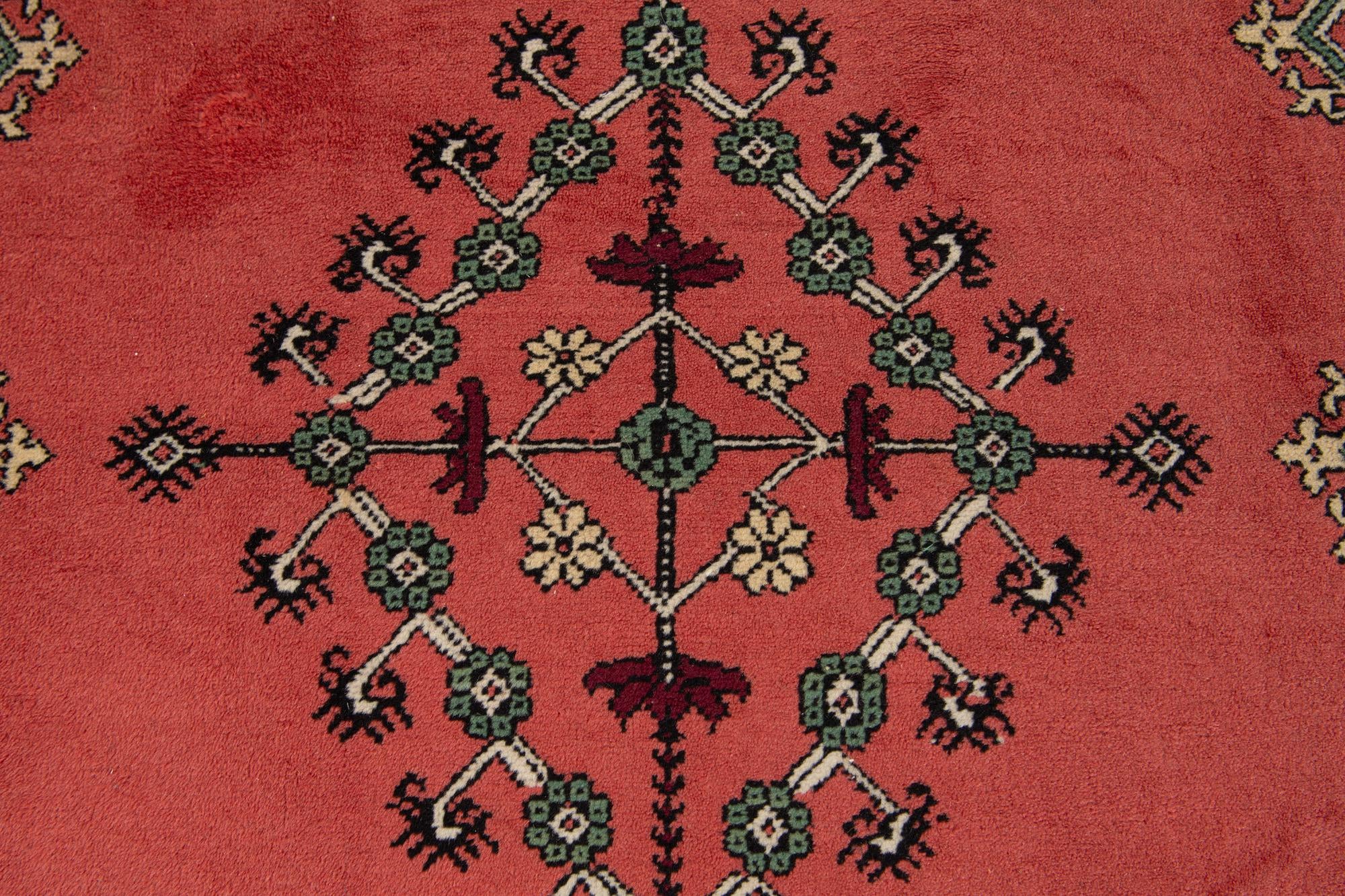6' 8 x 9' 9 Hand Knotted Anatolian Wool Rug