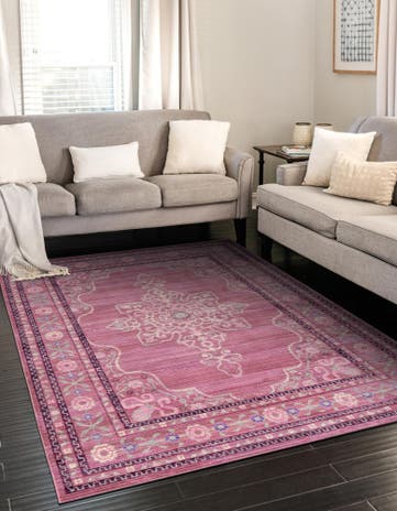 6' x 9' Aqua Rug