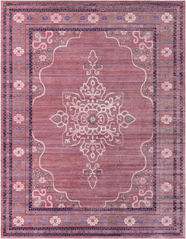 Detail image of 9' x 12' 2 Aqua Rug