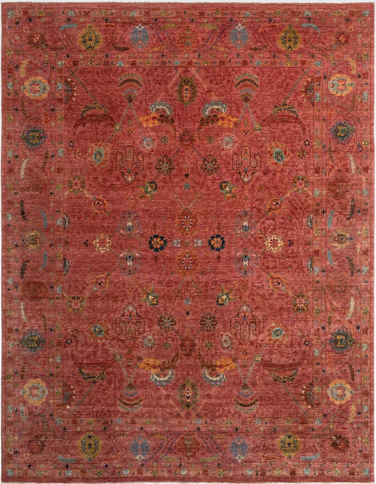 Detail image of 8' 2 x 9' 9 Hand Knotted Ariana Rug
