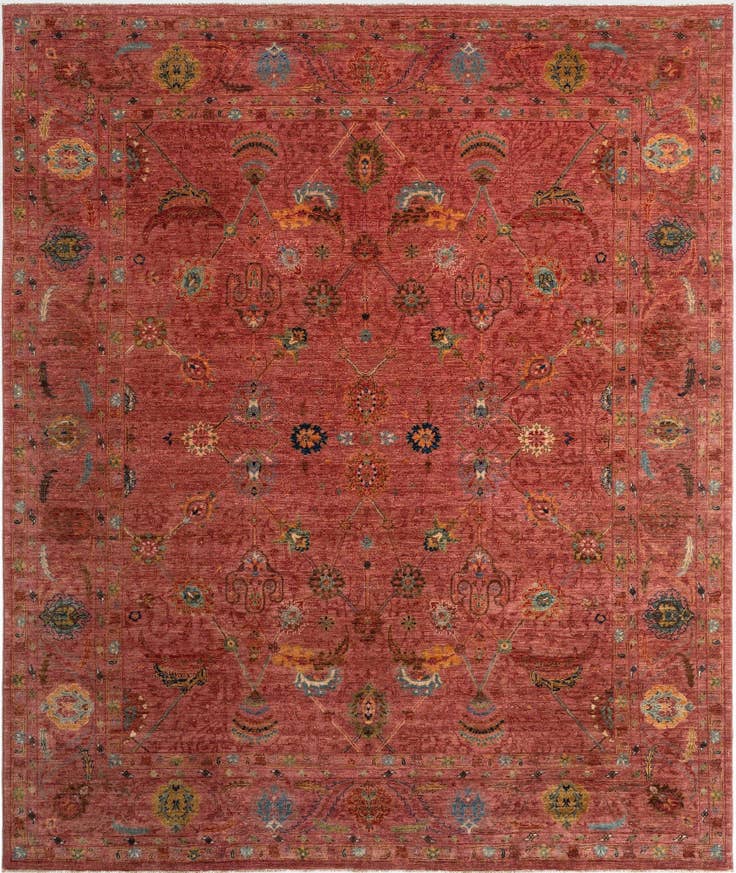 Detail image of 8' 2 x 9' 9 Hand Knotted Ariana Rug