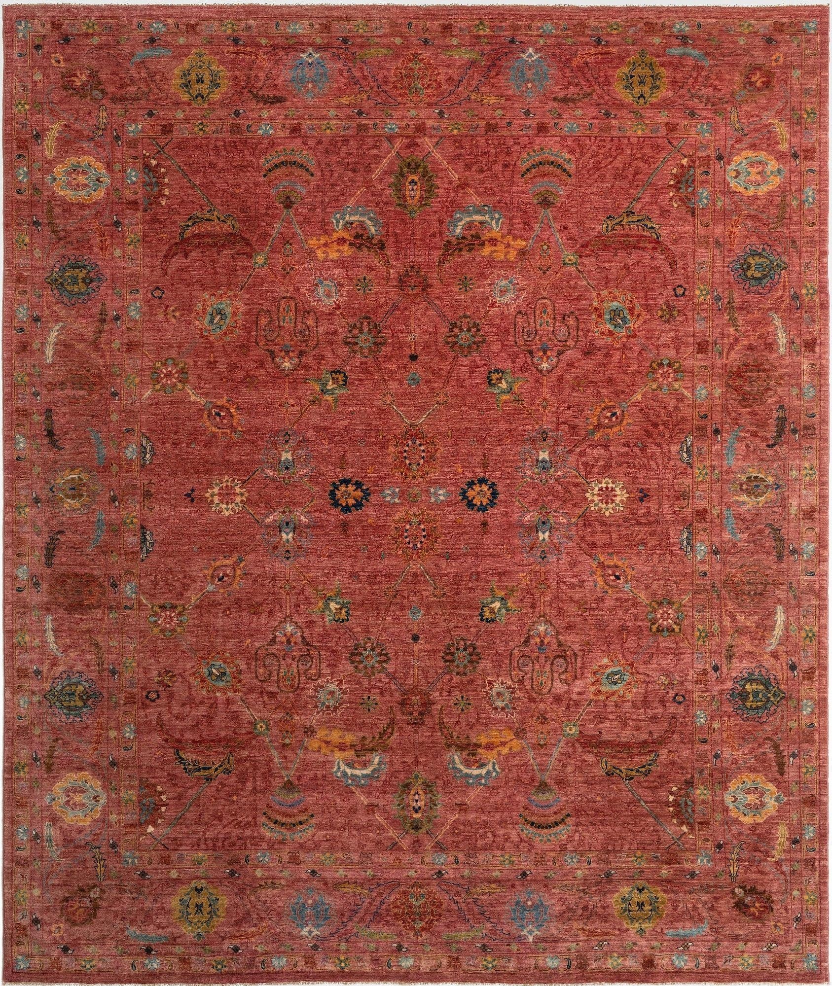 8' 2 x 9' 9  Hand Knotted Ariana Rug