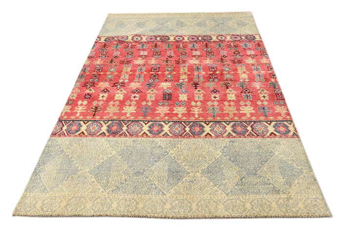 5' x 7' 7 Hand Knotted Ariana Ziegler Rug