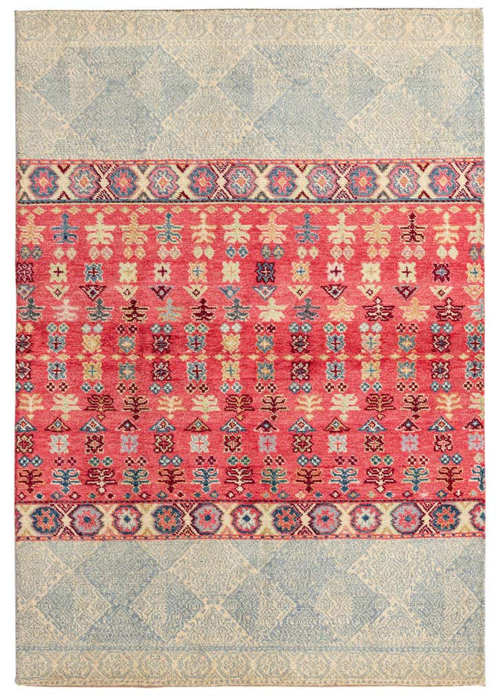 5' x 7' 7 Hand Knotted Ariana Ziegler Rug