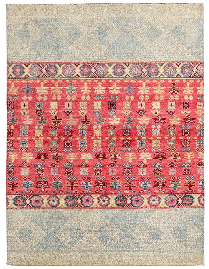 Detail image of 5' x 7' 7 Hand Knotted Ariana Ziegler Rug