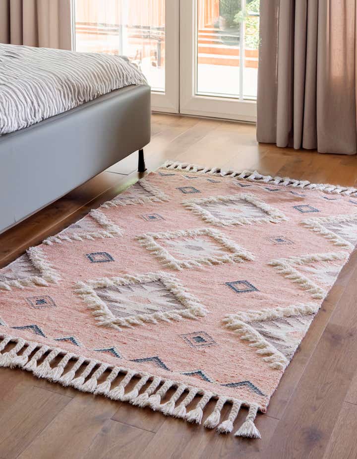 9' x 12' 2 Hand Woven Arizona Wool Rug