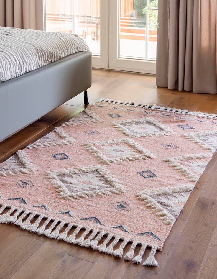Detail image of 9' x 12' 2 Hand Woven Arizona Wool Rug