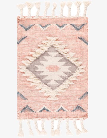2' x 3' 1 Hand Woven Arizona Wool Rug
