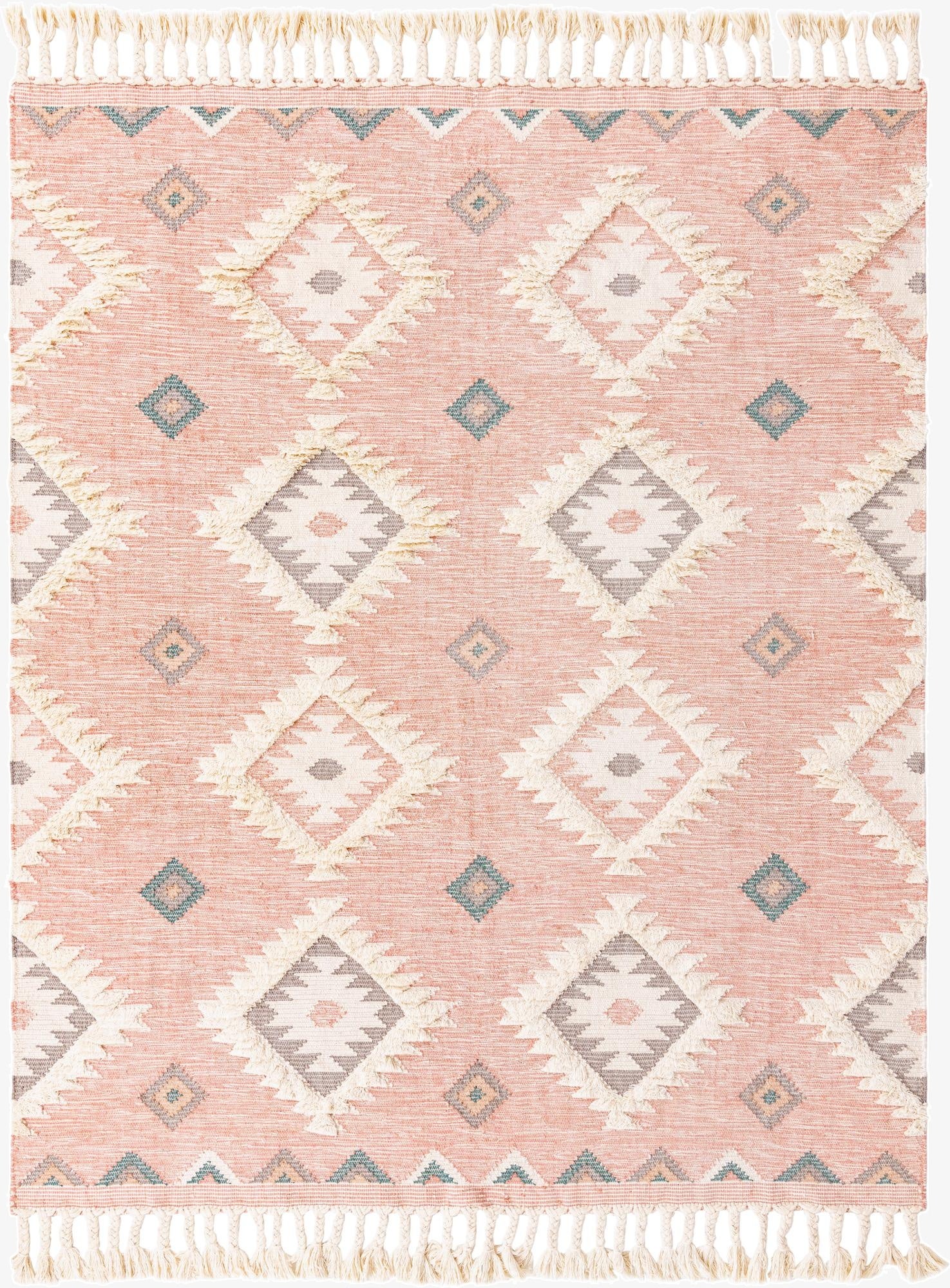 Primary image 8' x 10'  Hand Woven Arizona Wool Rug