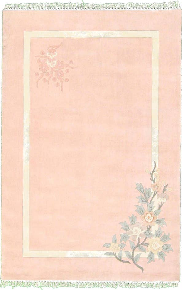 Detail image of 6' 7 x 9' 10 Art Deco Wool Rug