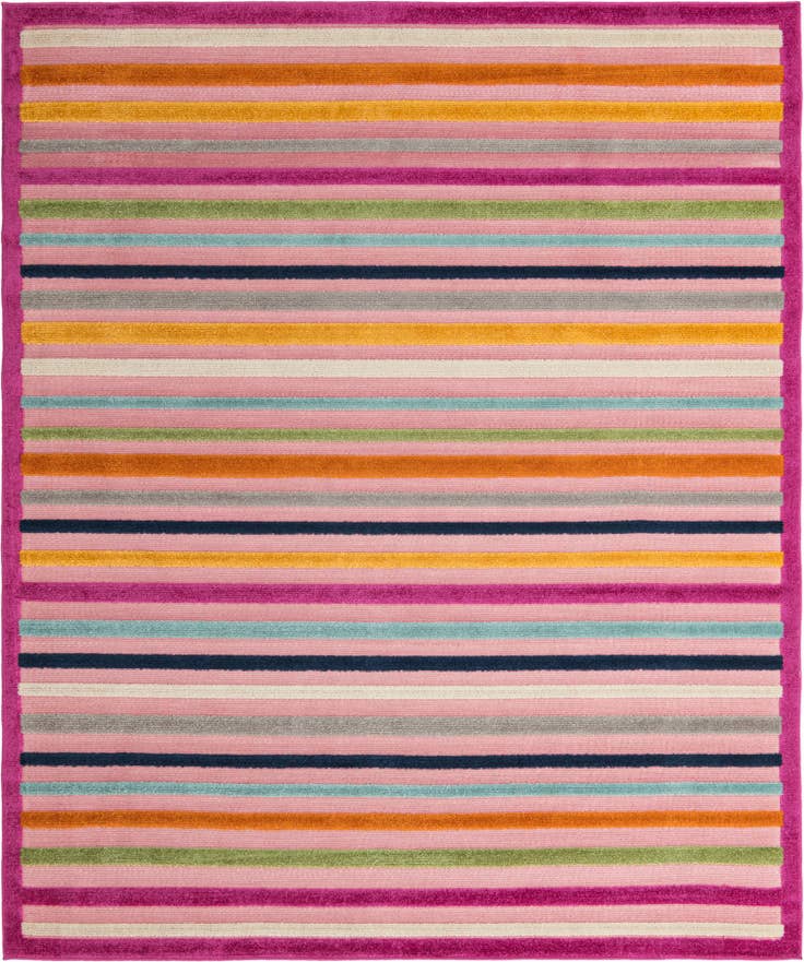 Detail image of 7' 10 x 10' Easy-Clean Aruba Indoor / Outdoor Rug