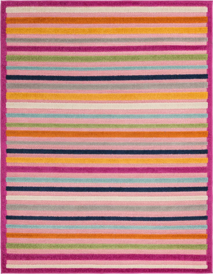 Detail image of 5' 3 x 8' Easy-Clean Aruba Indoor / Outdoor Rug