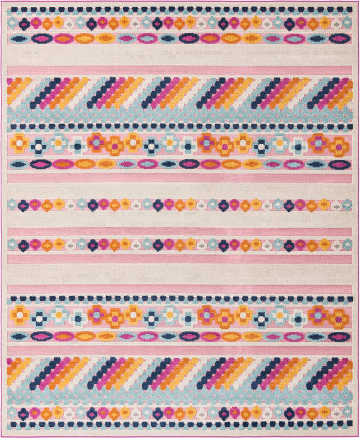 Detail image of 7' 10 x 10' Easy-Clean Aruba Indoor / Outdoor Rug