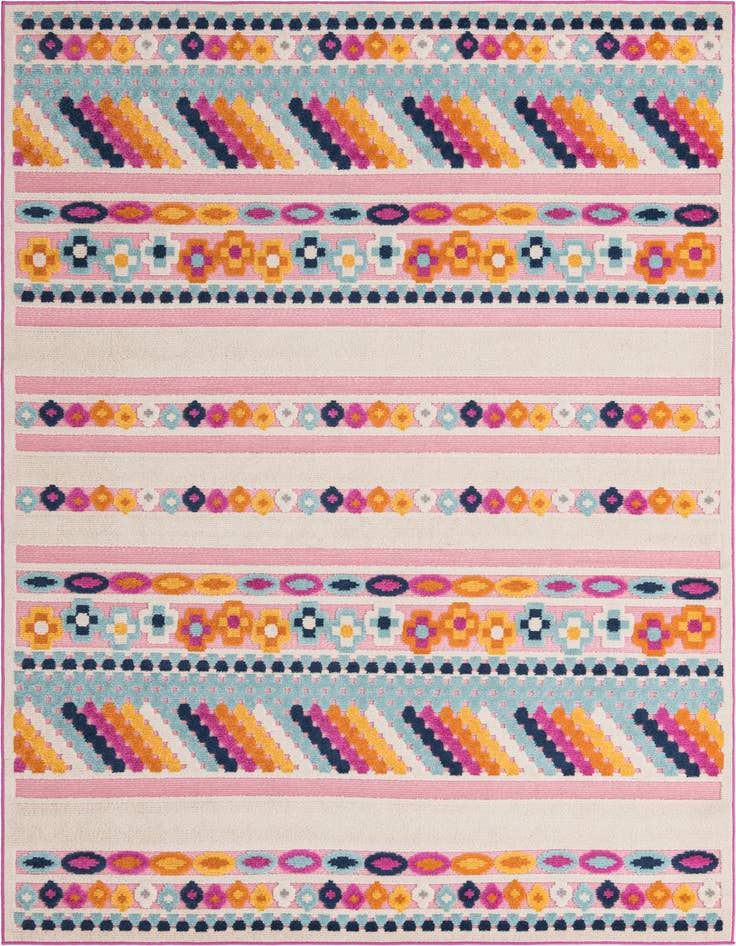 Detail image of 7' x 10' Easy-Clean Aruba Indoor / Outdoor Rug