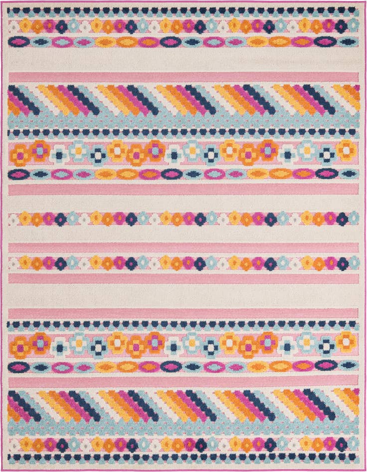 Detail image of 6' x 9' Easy-Clean Aruba Indoor / Outdoor Rug