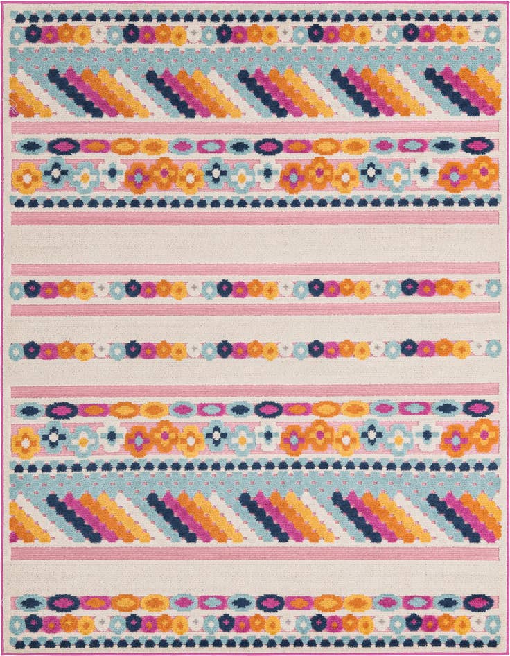 Detail image of 5' 3 x 8' Easy-Clean Aruba Indoor / Outdoor Rug