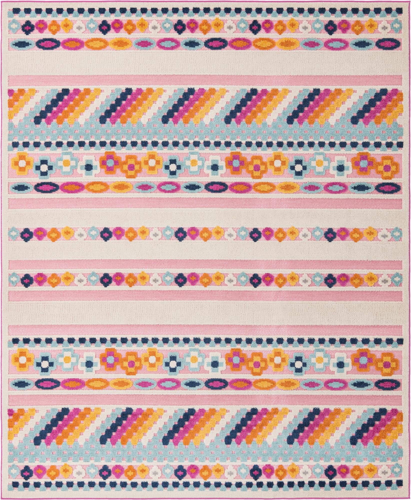 Primary image 7' 10 x 10'  Washable Aruba Indoor / Outdoor Rug