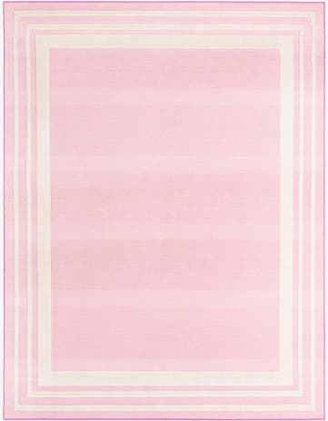 Pink Easy-Clean Aruba Indoor / Outdoor Rug